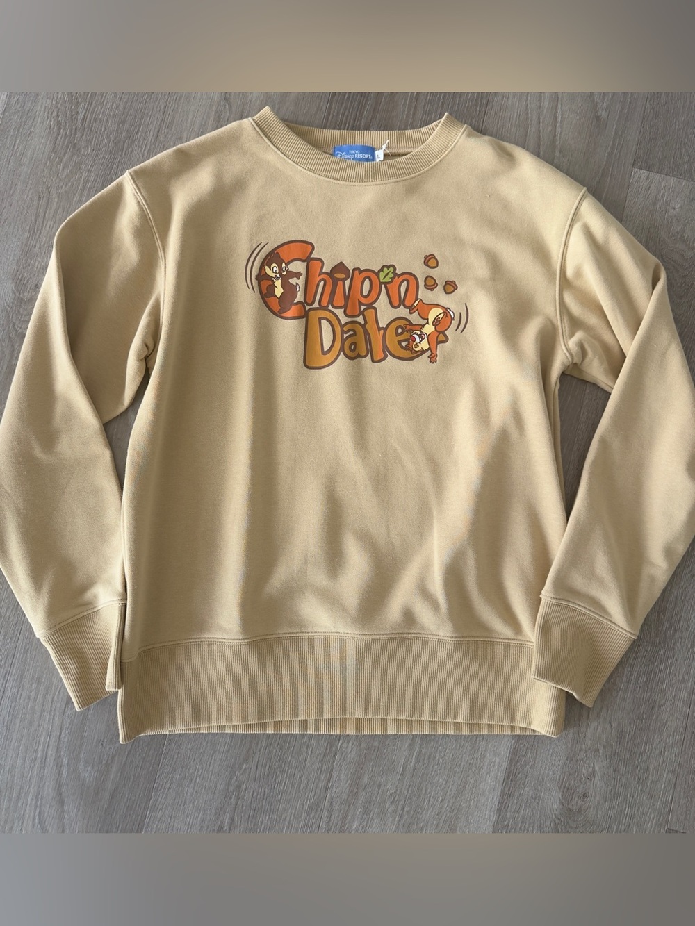Chip N Dale Crewneck Sweatshirt LARGE